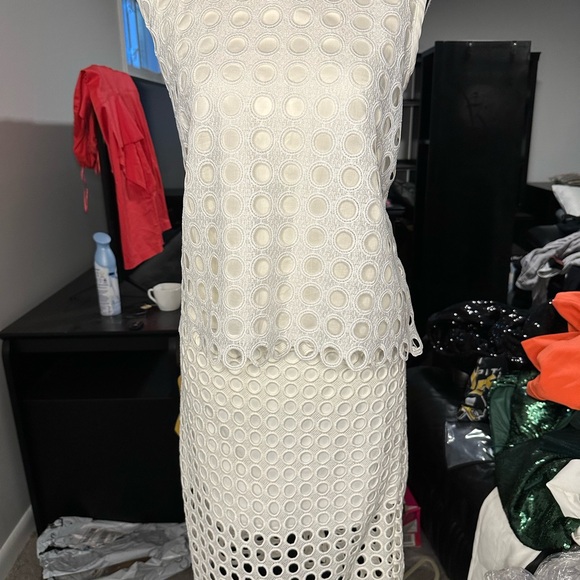 Banana Republic White Skirt Set - Picture 4 of 7